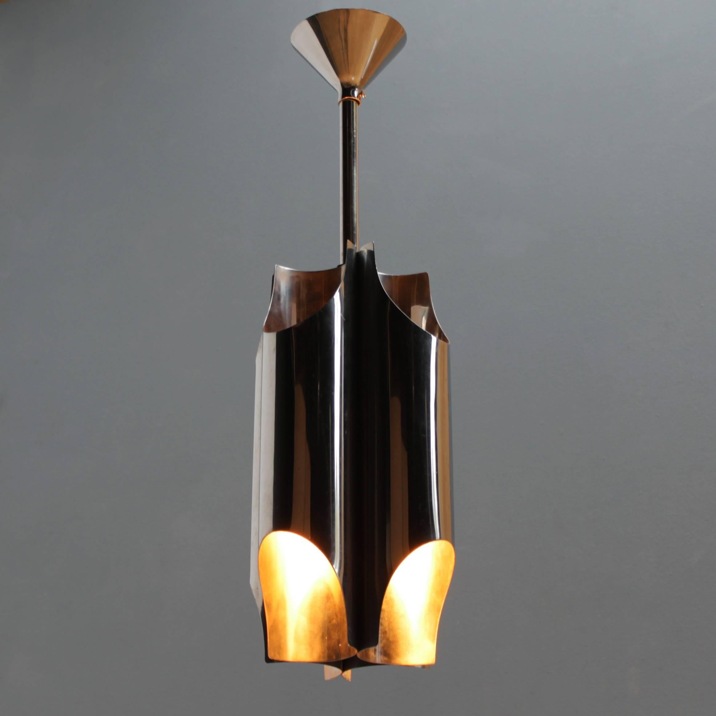 Orgue Pendant Light by Maison Charles In Excellent Condition In JM Haarlem, NL