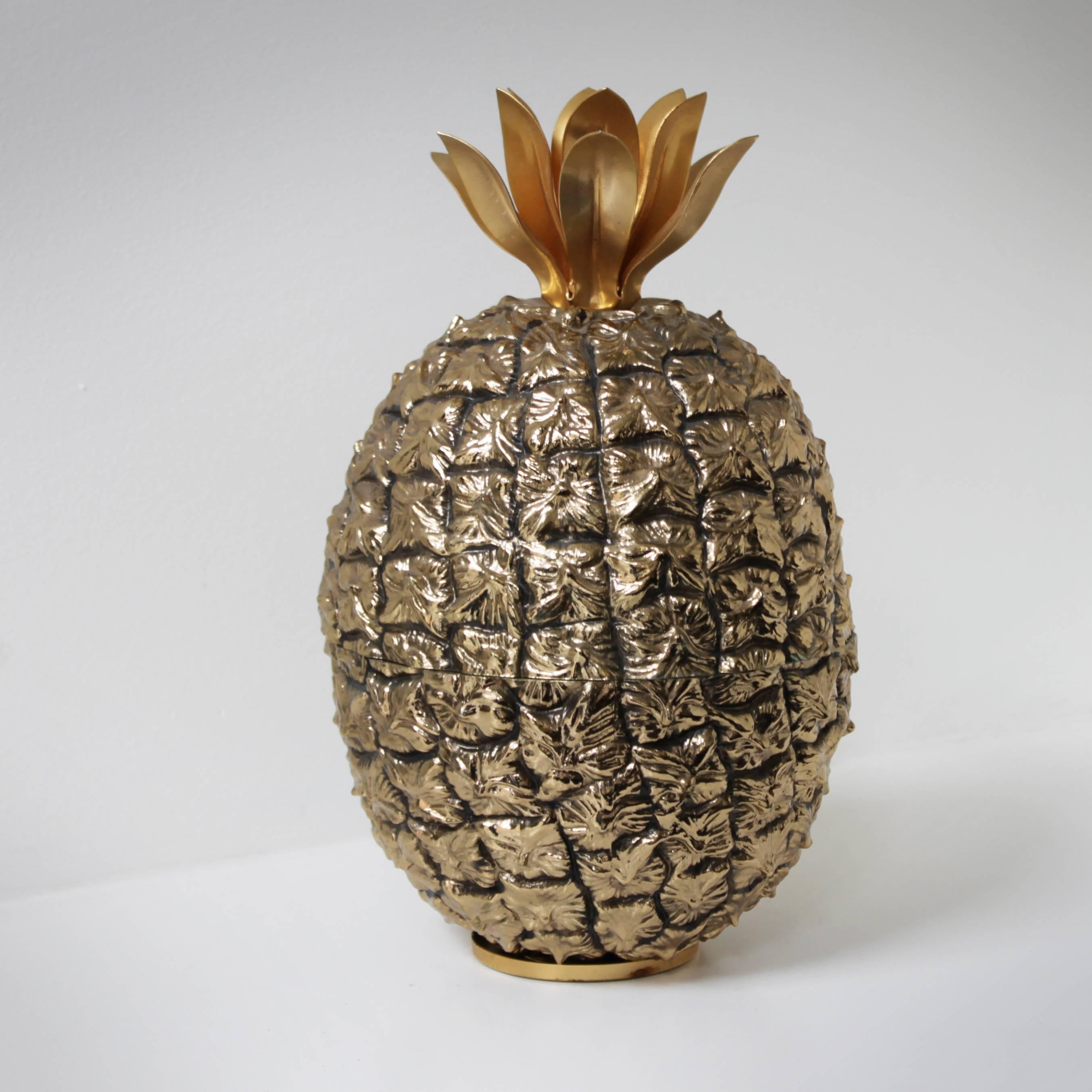 French Pineapple Ice Bucket In Excellent Condition In JM Haarlem, NL