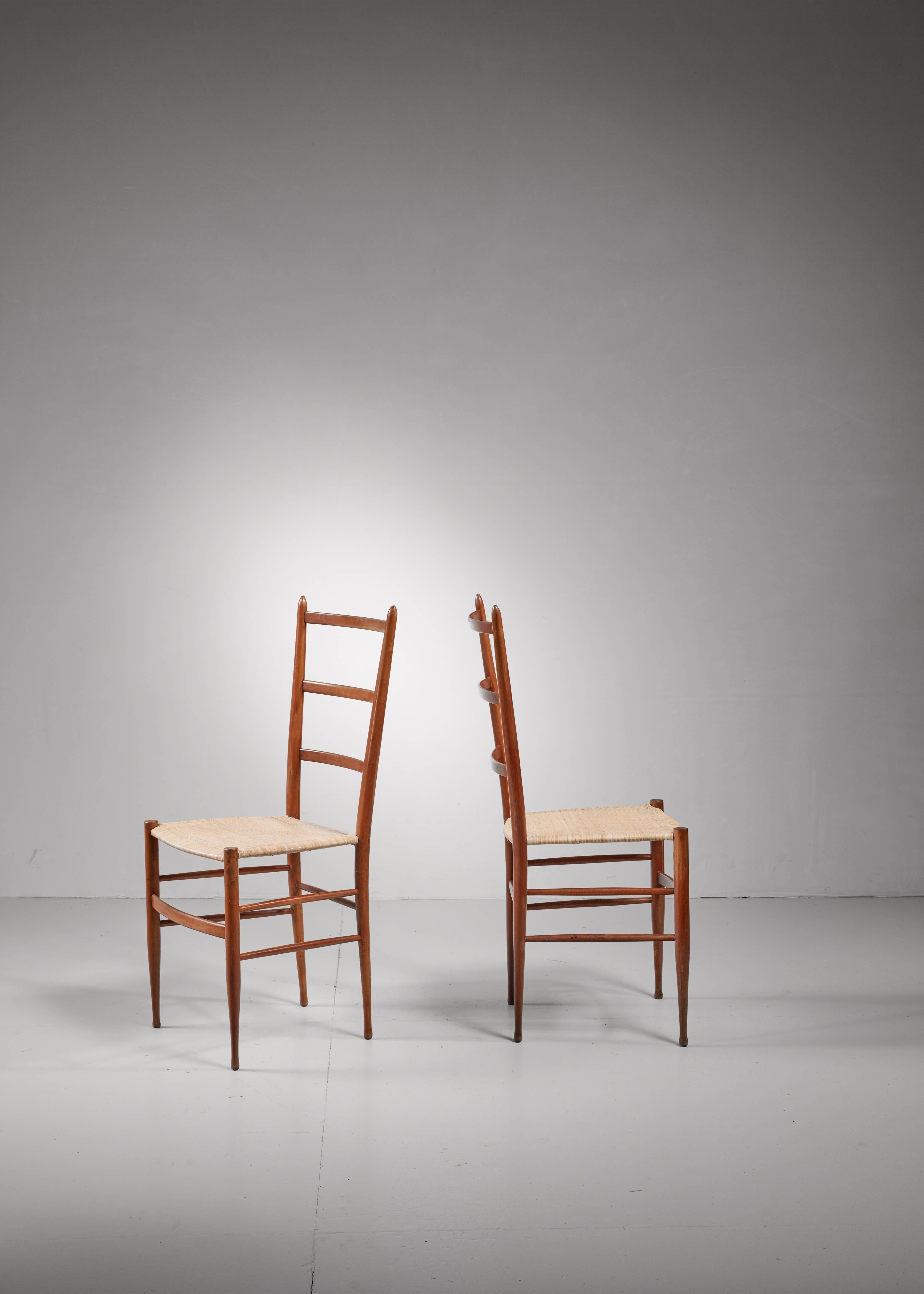 Italian Pair of Chiavari chairs, Italy