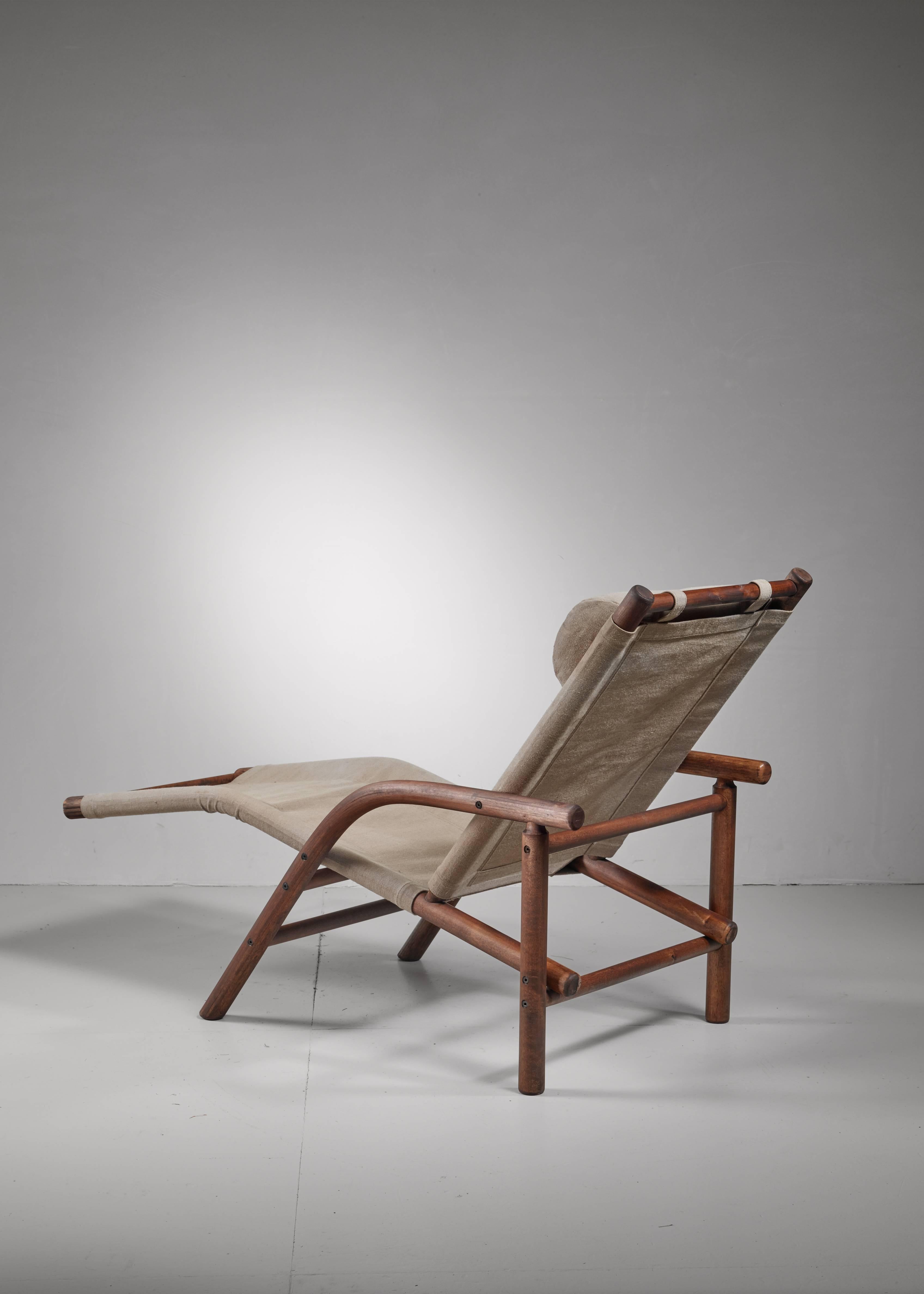 Finnish Ben af Schulten Lounge Chair, Finland, 1970s