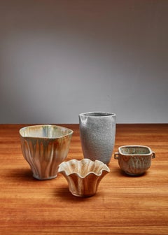 Arne Armreif-Set aus vier Keramikstücken, Dänemark, 1950er Jahre