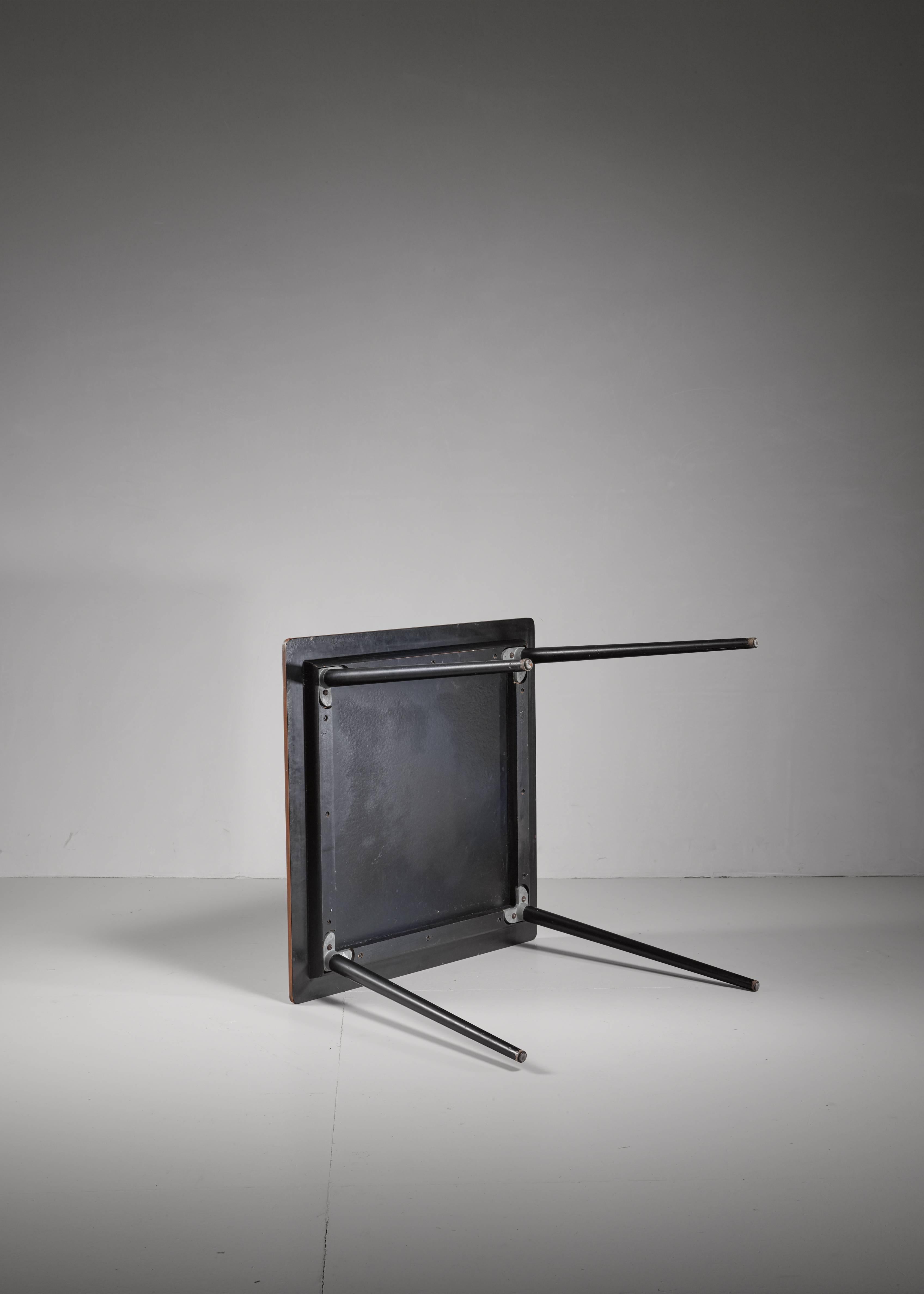 Laminated Small Dining or Kitchen DTW Table by Charles Eames for Herman Miller