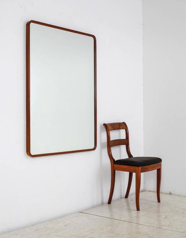 Extra Large Rectangular Wall Mirror With Mahogany Frame Italy Extra Large Rectangular Wall Mirror