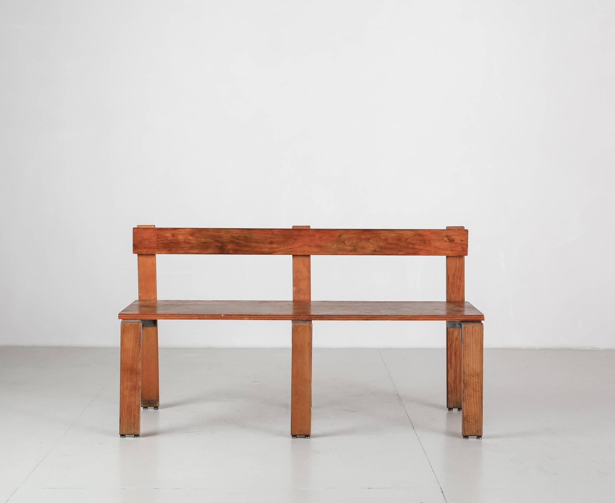 Georges Candilis & Anja Blomstedt Bench, France, 1968 In Excellent Condition For Sale In Maastricht, NL
