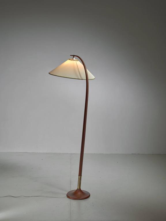 Severin Hansen Floor Lamp Denmark 1950s For At 1stdibs