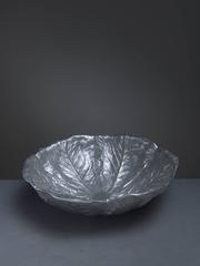Bruce Fox Aluminum Biomorphic Salad Bowl, USA, 1950s