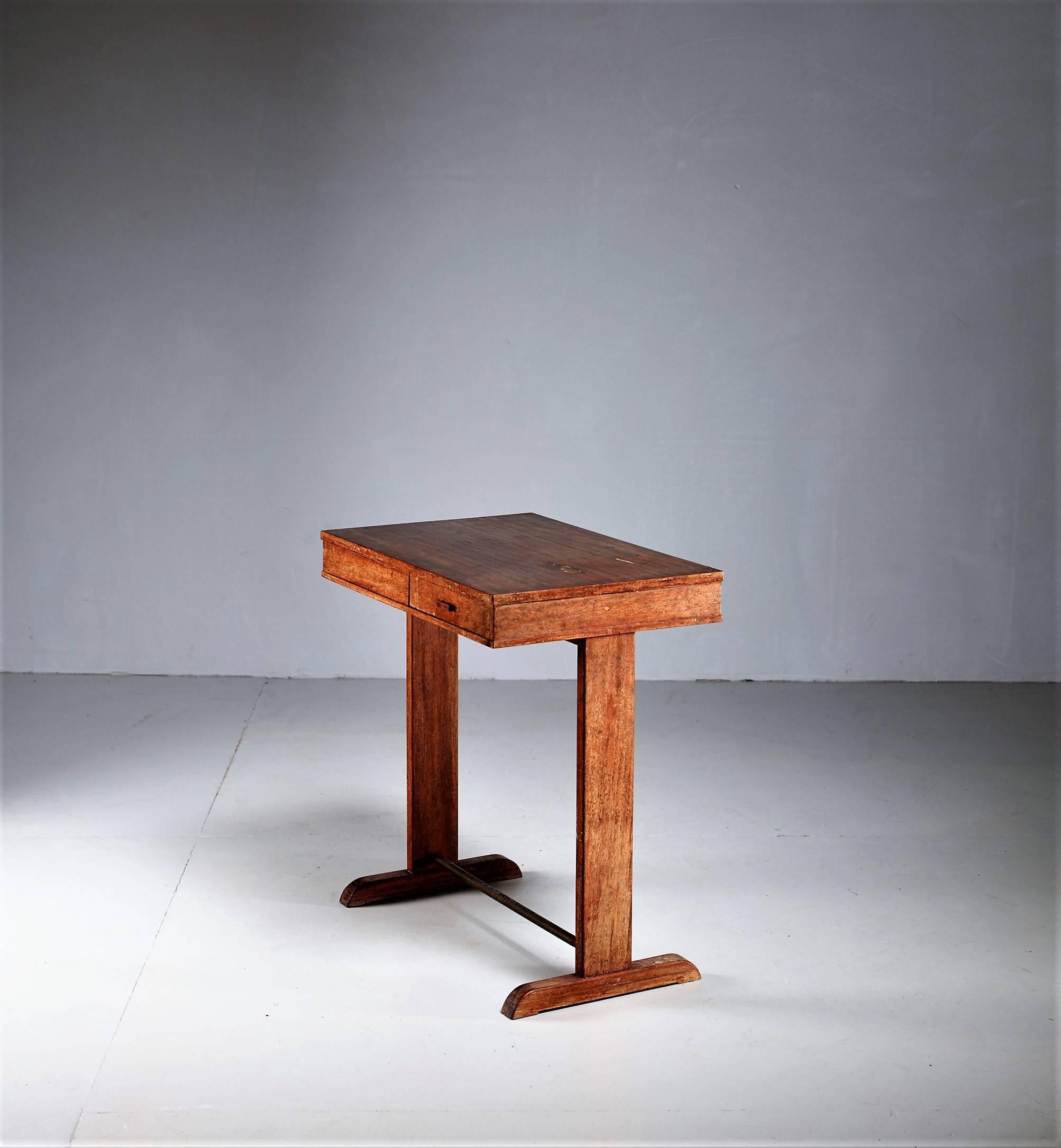 Mid-20th Century Peder Moos Desk or Side Table, Denmark, 1930s For Sale