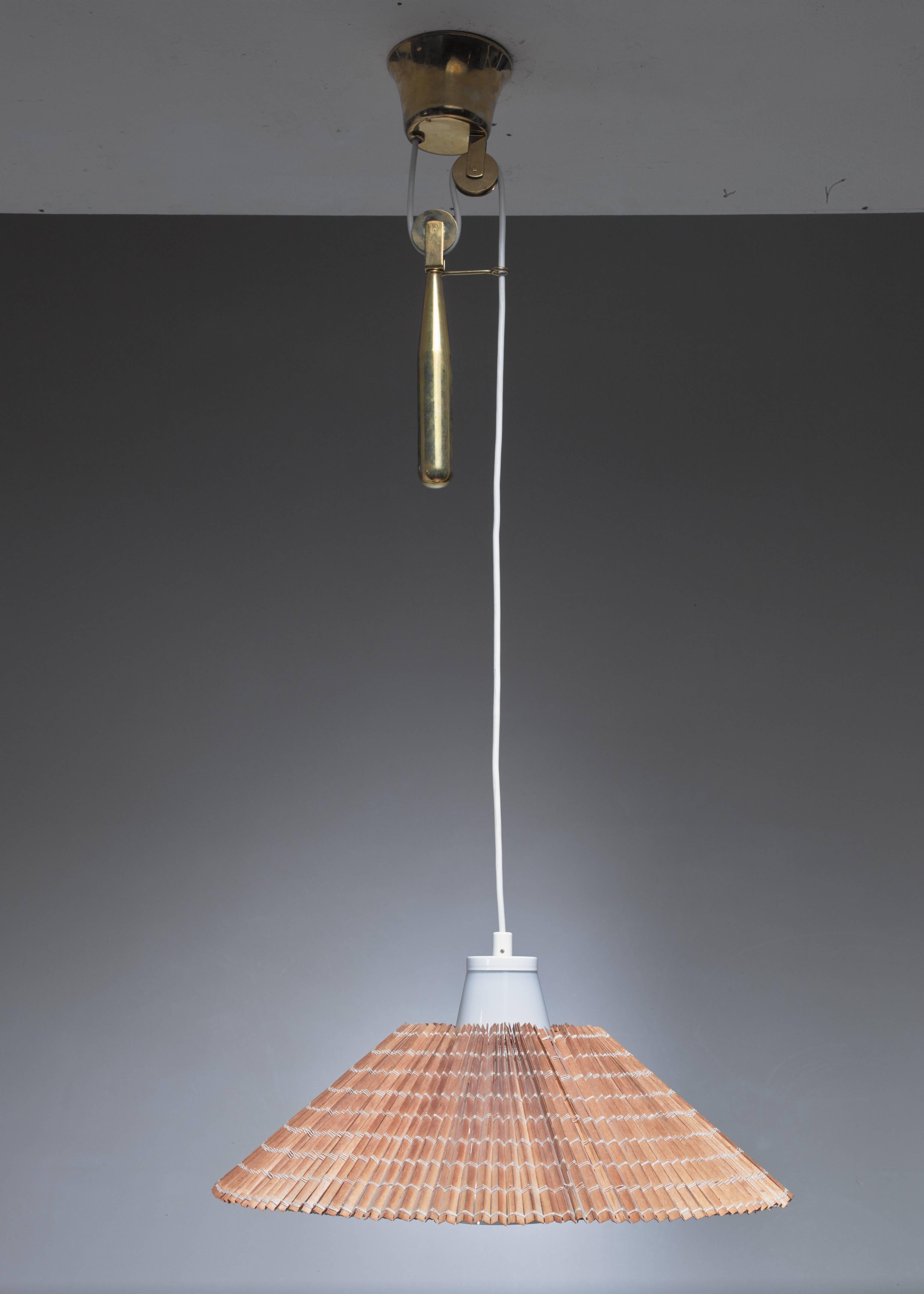 Finnish Paavo Tynell Pendant with Counterweight, Finland