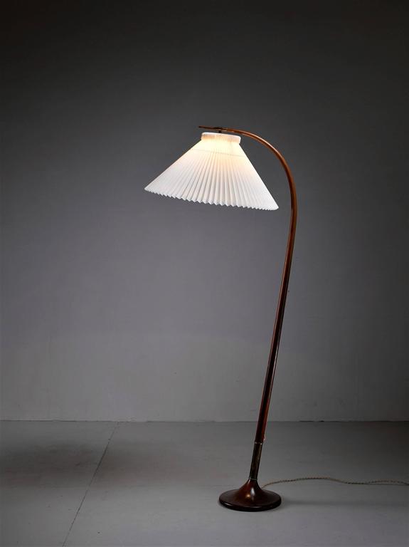 Scandinavian Modern Severin Hansen Floor Lamp, Denmark, 1950s