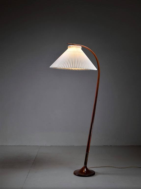 Danish Severin Hansen Floor Lamp, Denmark, 1950s