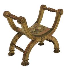 Early 18th Century Cardinal's Seat