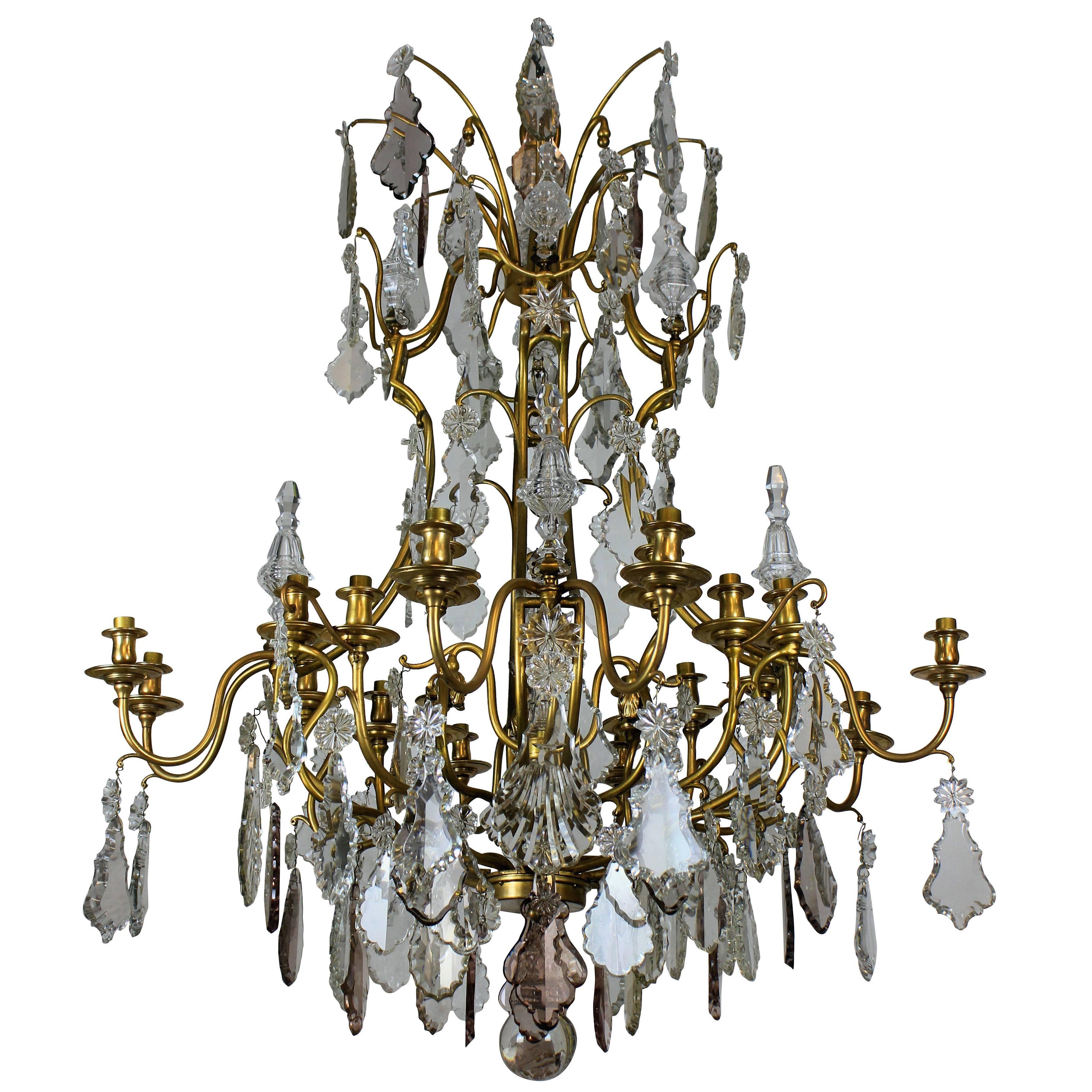 Large Chandelier by Baccarat of Paris