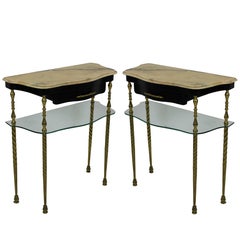 Pair of Italian Nightstands