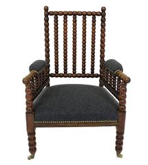 English Oak Bobbin Chair