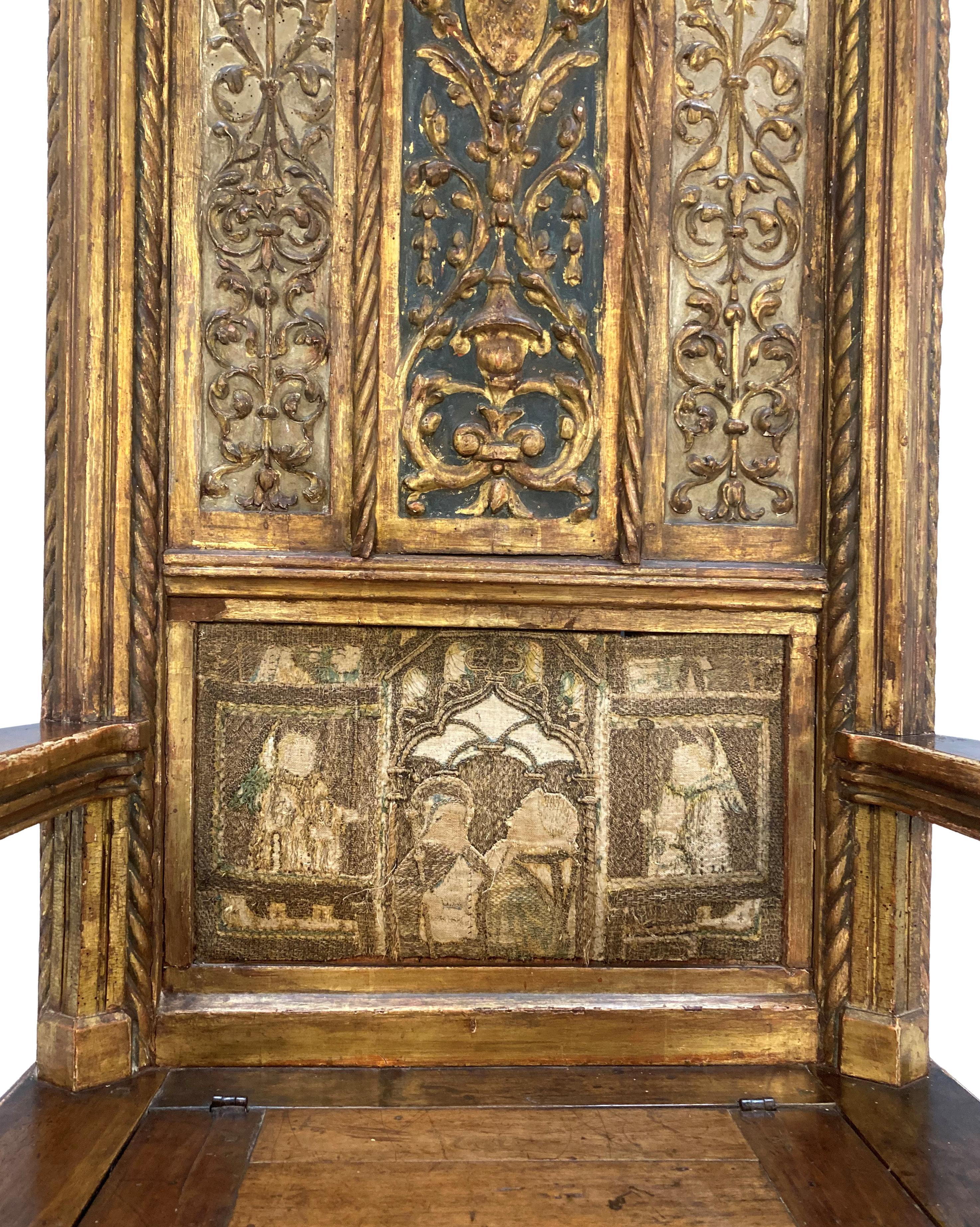 Trono ecclesiastico inglese del XV secolo pre-riforma In condizioni discrete in vendita a Kent, Dover