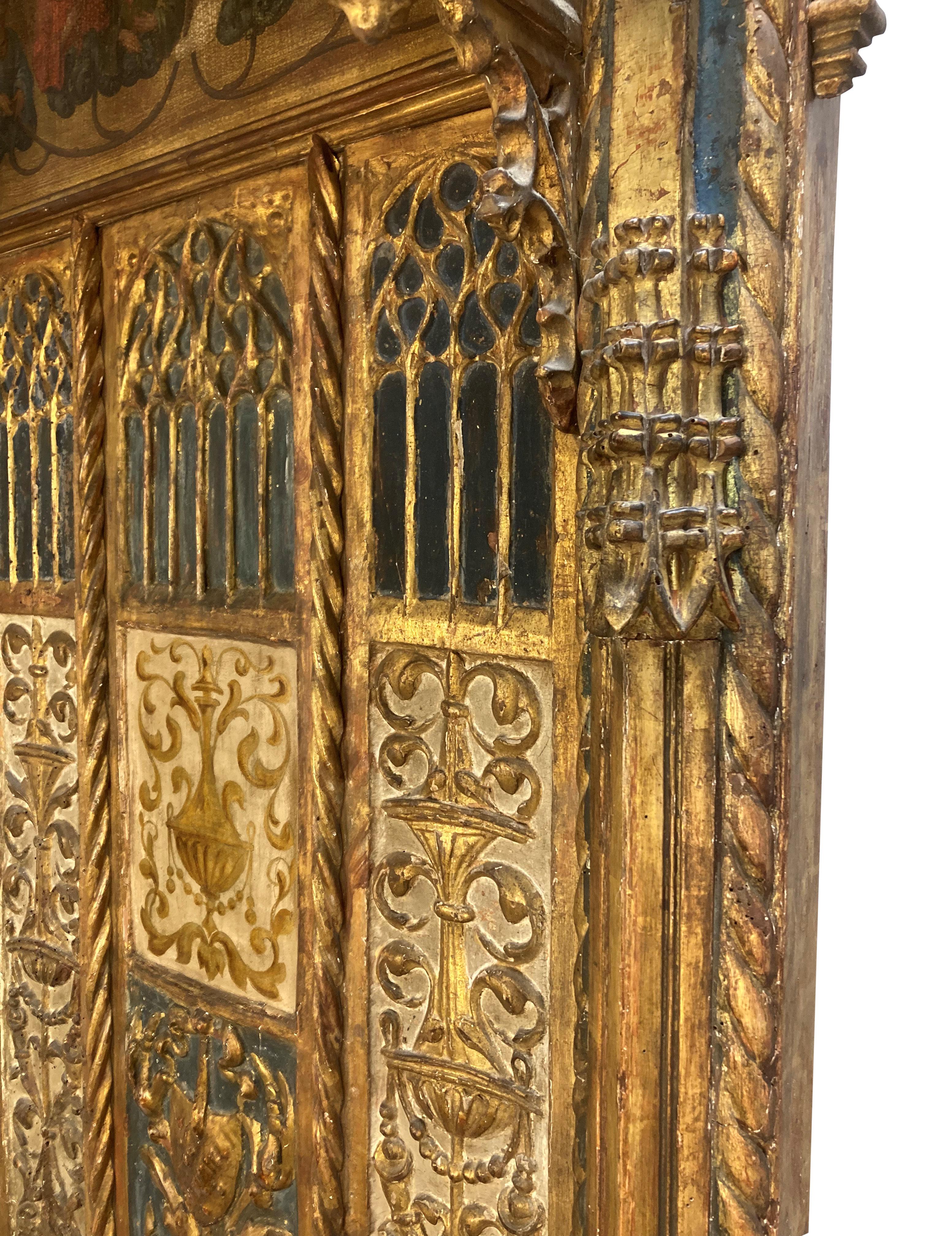 Trono ecclesiastico inglese del XV secolo pre-riforma in vendita 2