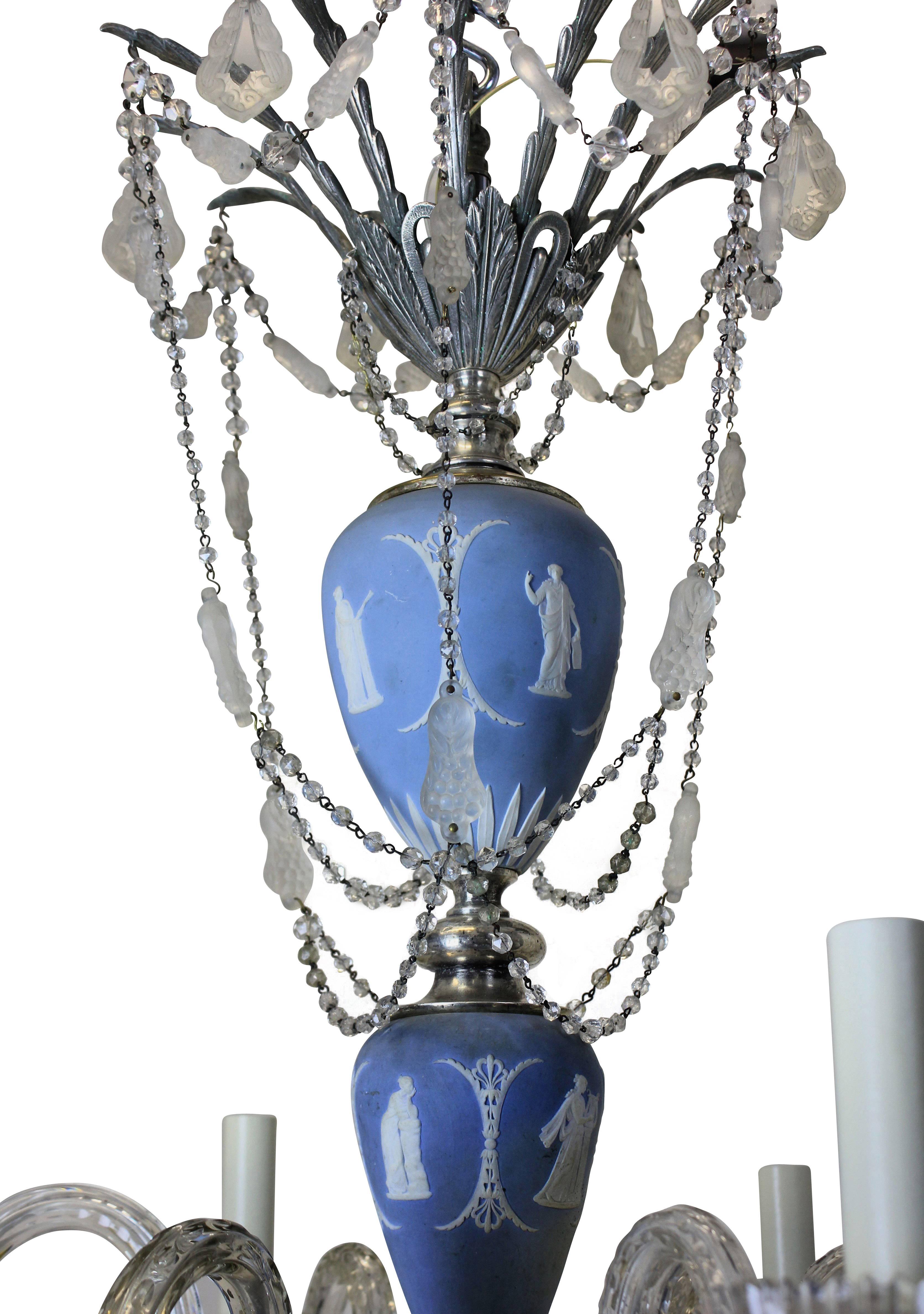 English Wedgwood Chandelier