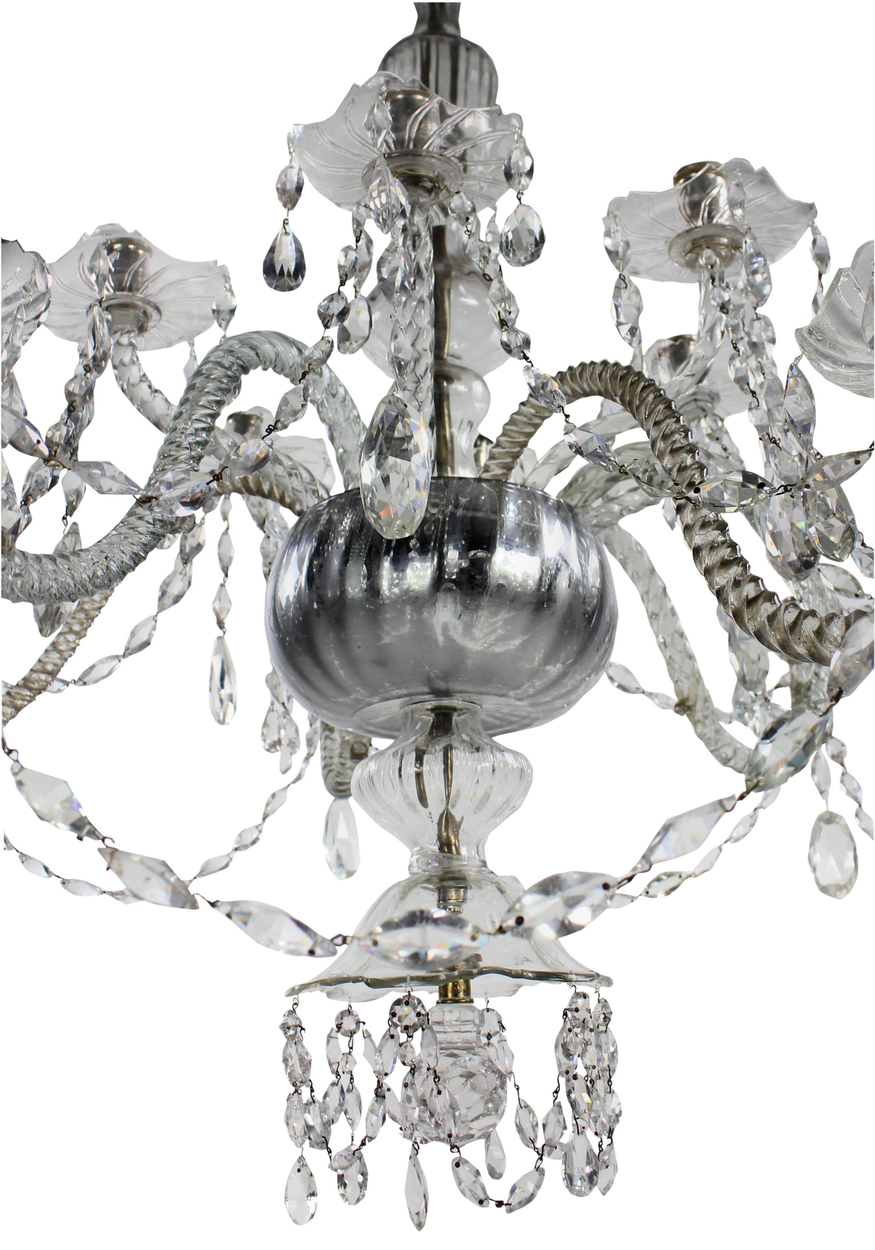 Large Early 19th Century Venetian Chandelier In Excellent Condition In London, GB