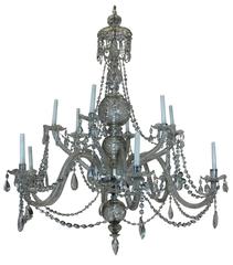 Large Country House Georgian Chandelier