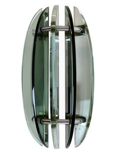 Pair of Pale Green Veca Sconces
