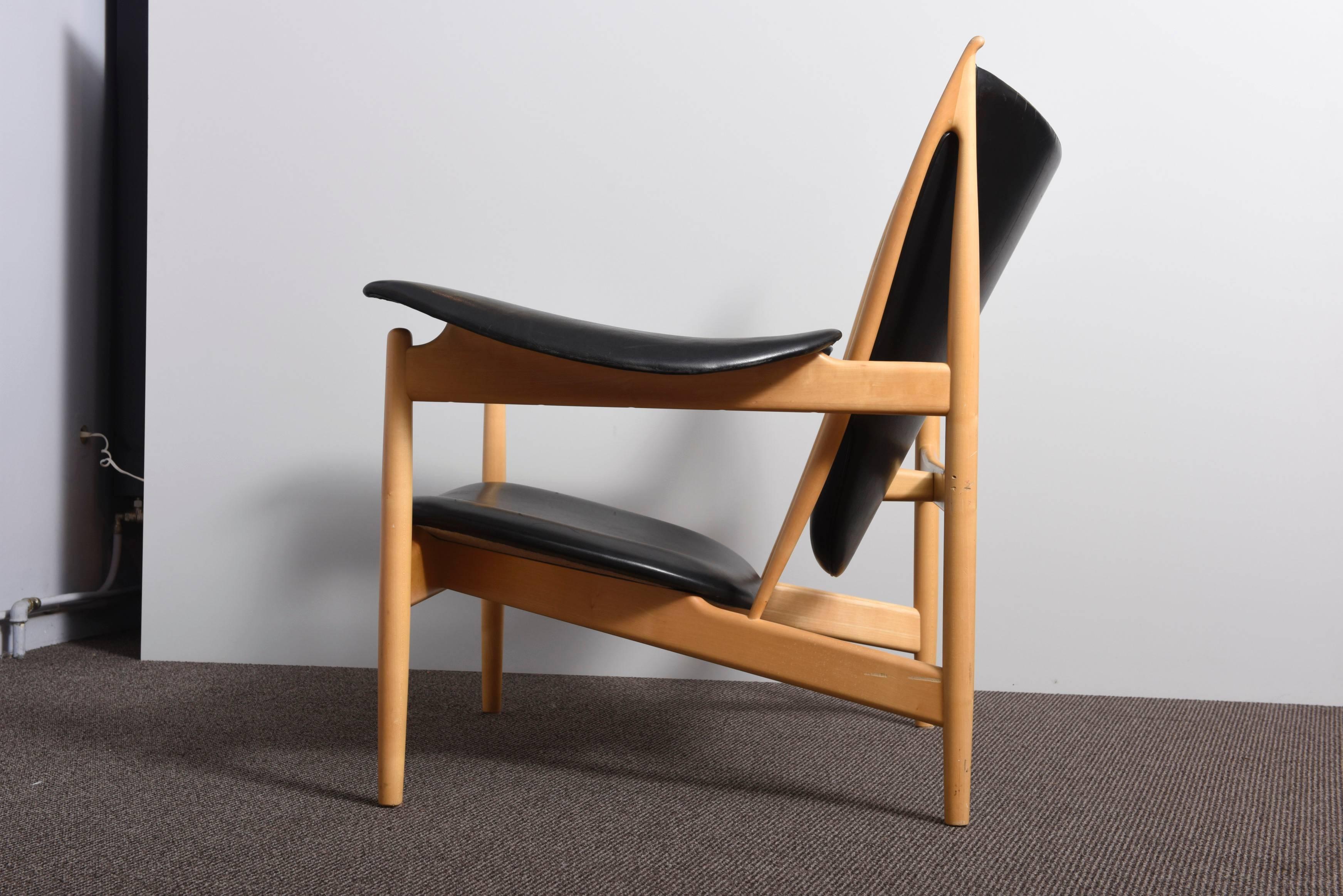 Mid-Century Modern Finn Juhl Chieftain chair  