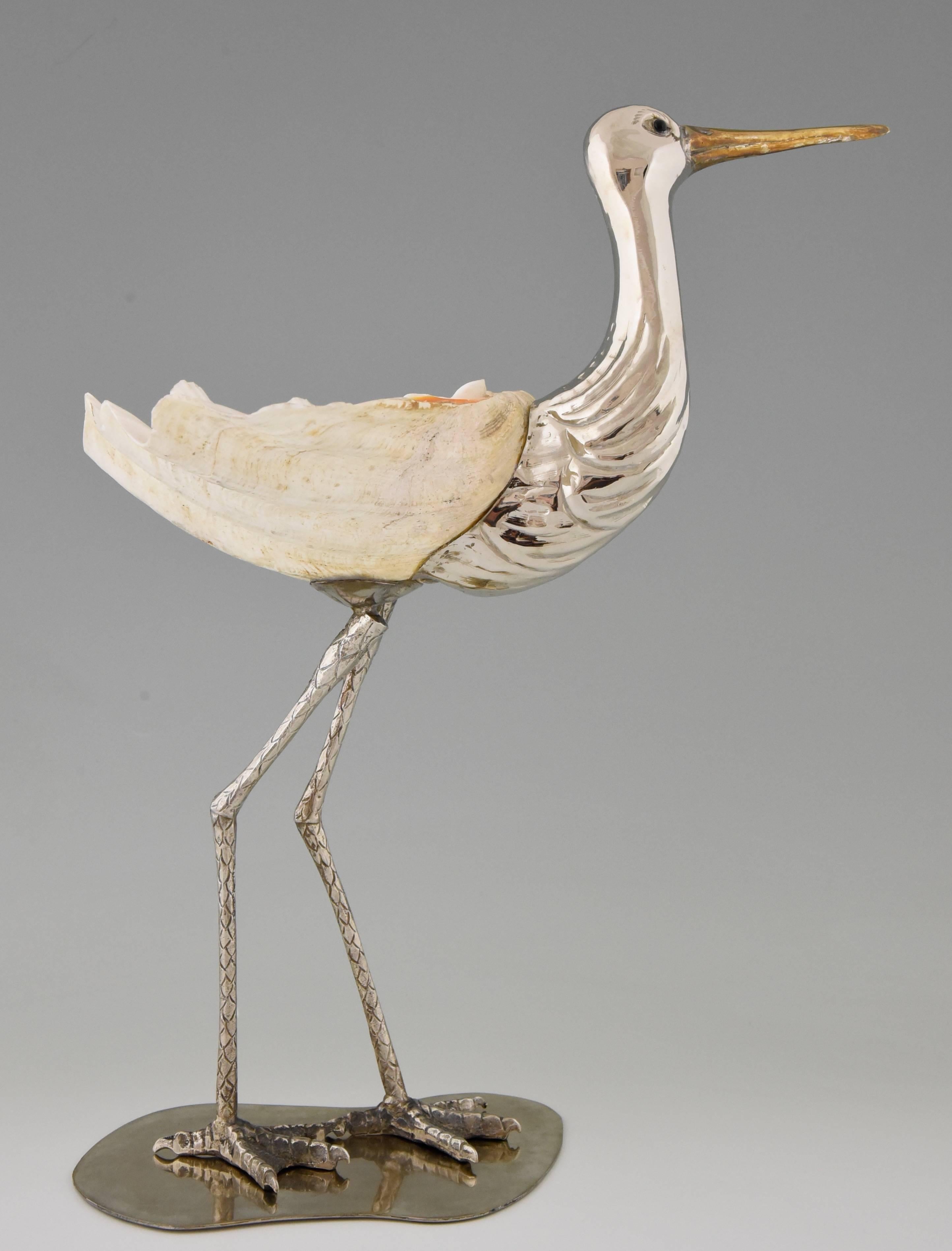 modern bird sculpture
