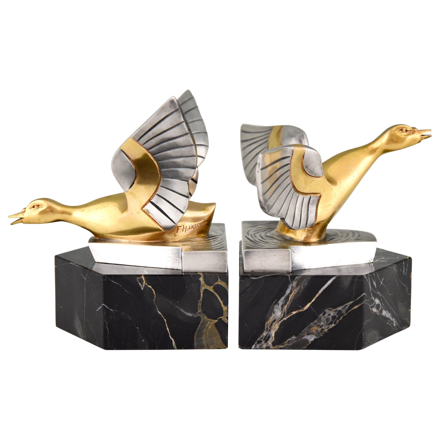 Fabulous, Unique Century Of Progress Bookends By Ceramic Artist, 1933 Fabulous, Unique Century Of Progress Bookends By Ceramic Artist, 1933