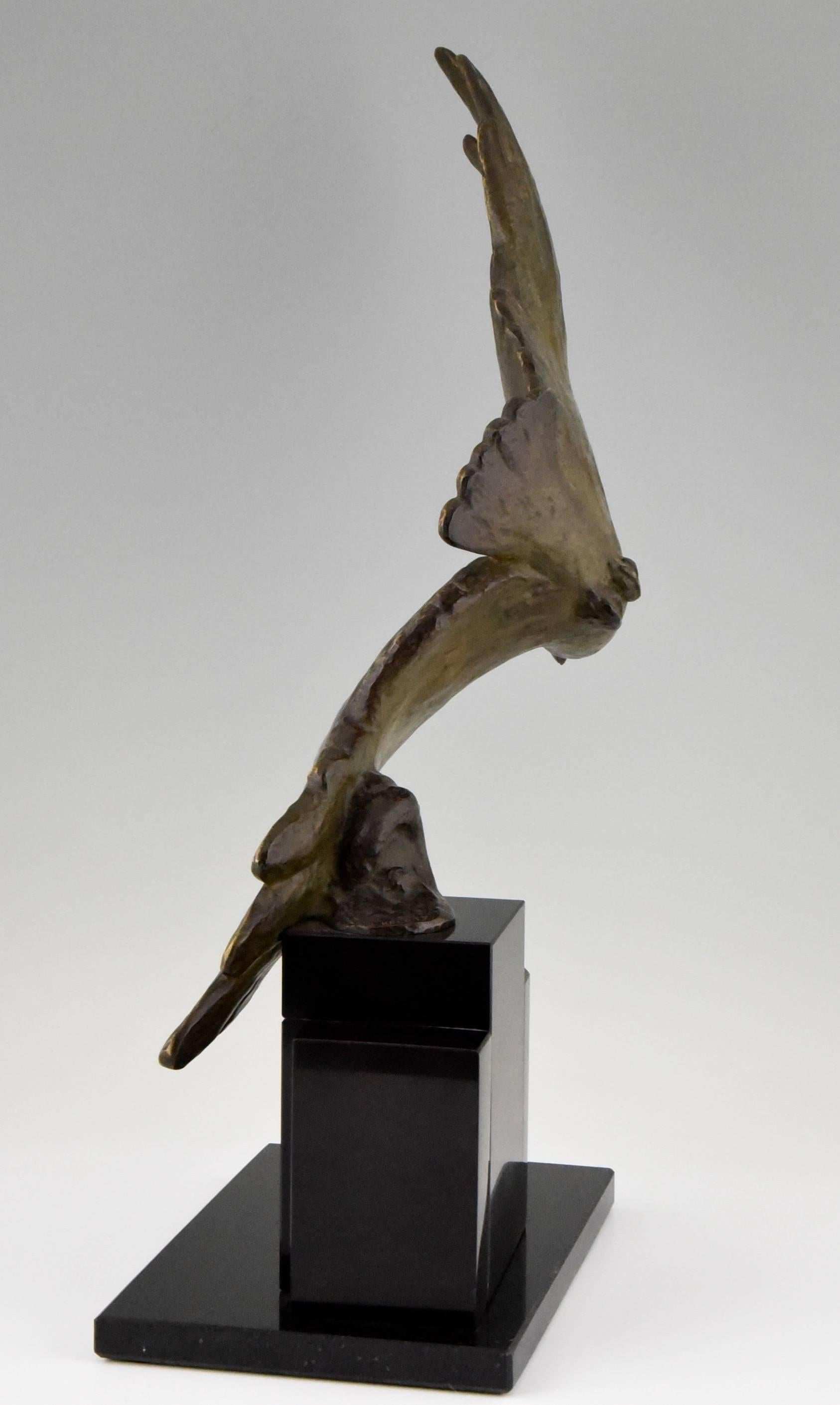 bronze bird sculptures sale