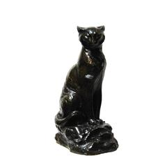 Cat Bronze by Jules Jourdain