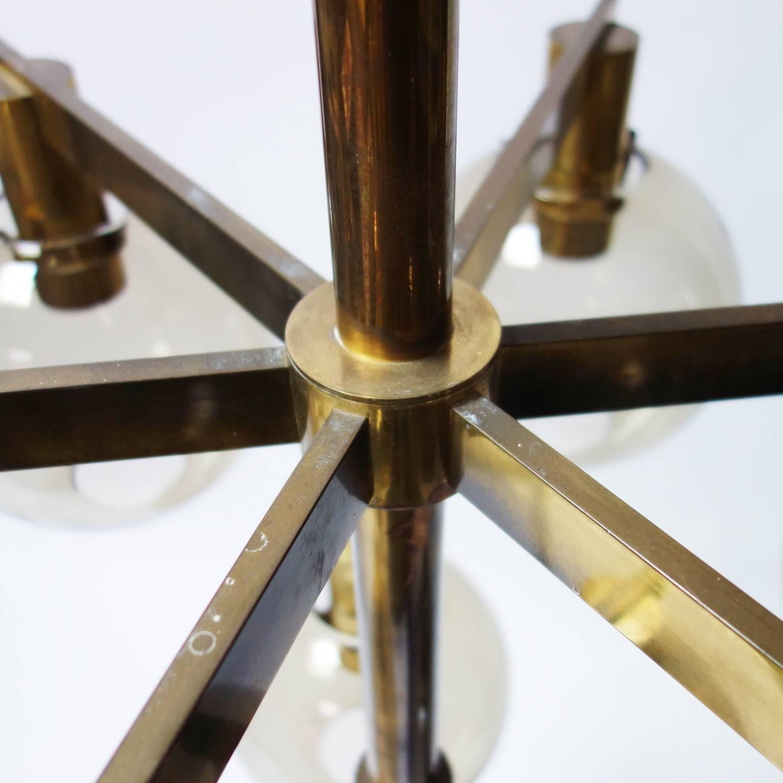 Mid-20th Century Large Chandelier by Hans-Agne Jakobsson
