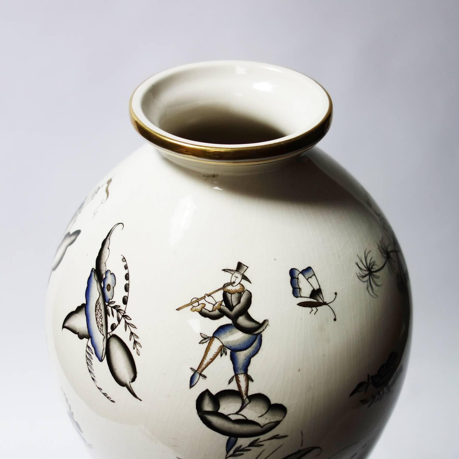Italian Vase by Guido Andloviz and Giuseppe Bellorini For Sale