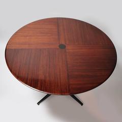 Adjustable Rosewood Table by Osvaldo Borsani