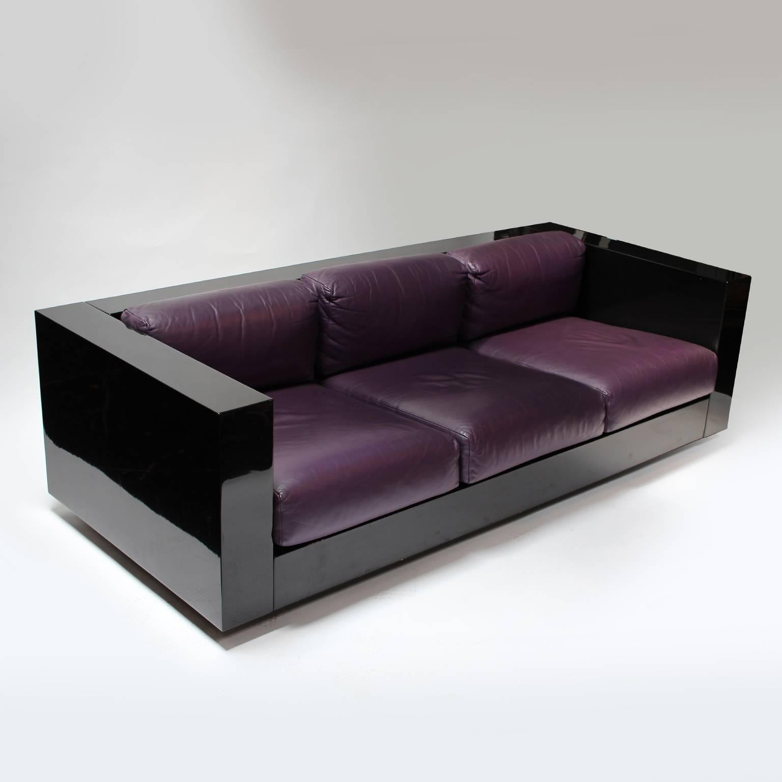Italian 'Saratoga' Living Room Set by Massimo & Lella Vignelli for Poltronova