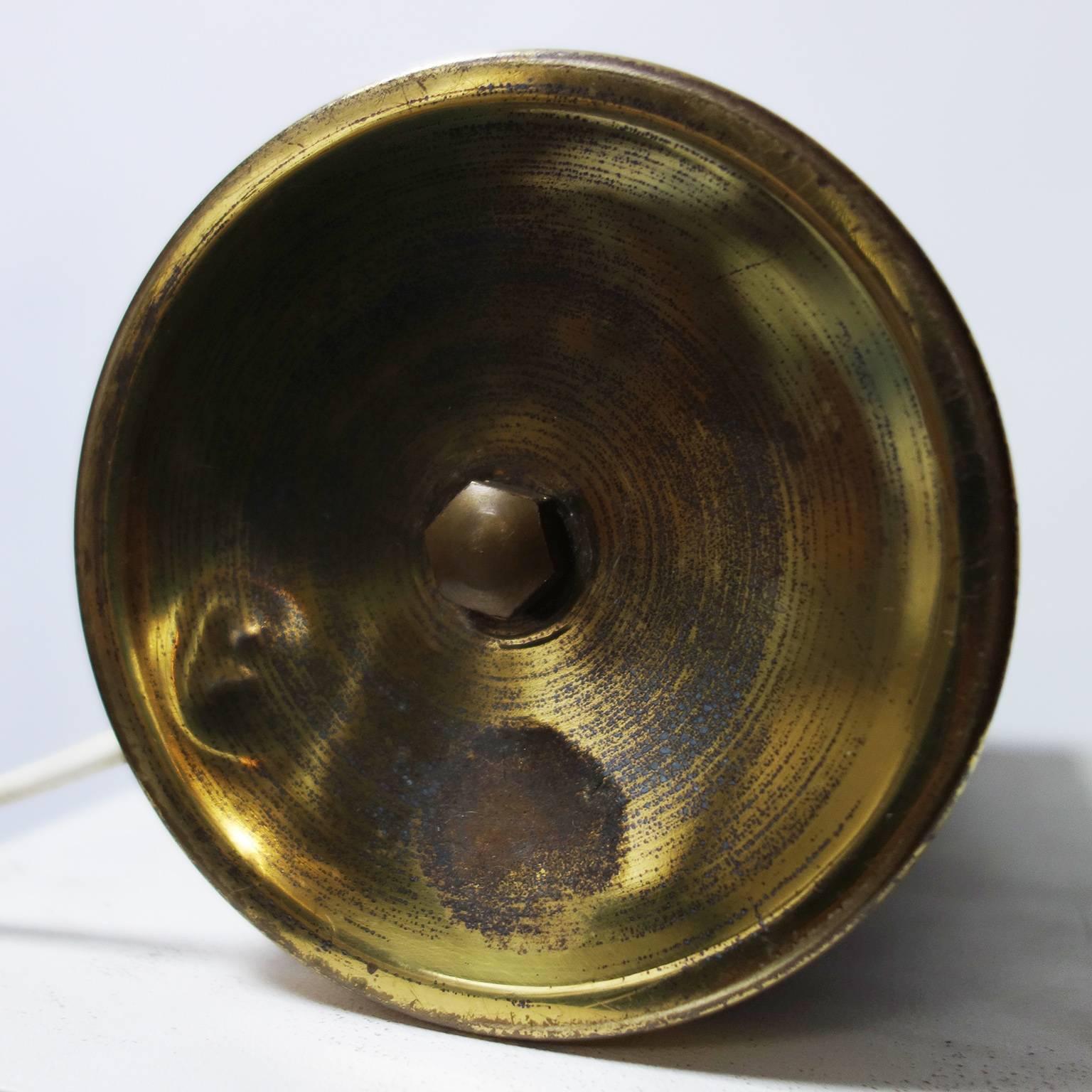Brass Pair of Piero Fornasetti Table Lamp