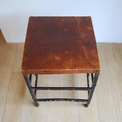 Set of Five Elegant Hardwood Chokwe Stools, 1920s