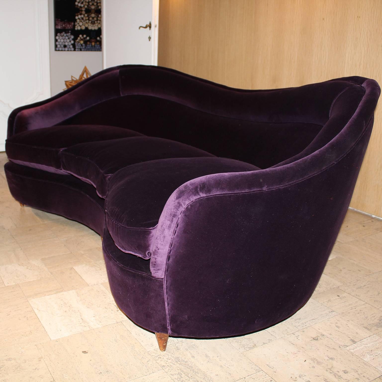 aubergine sofas