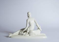 Gerhard Schliepstein for Rosenthal, Lady with Dog