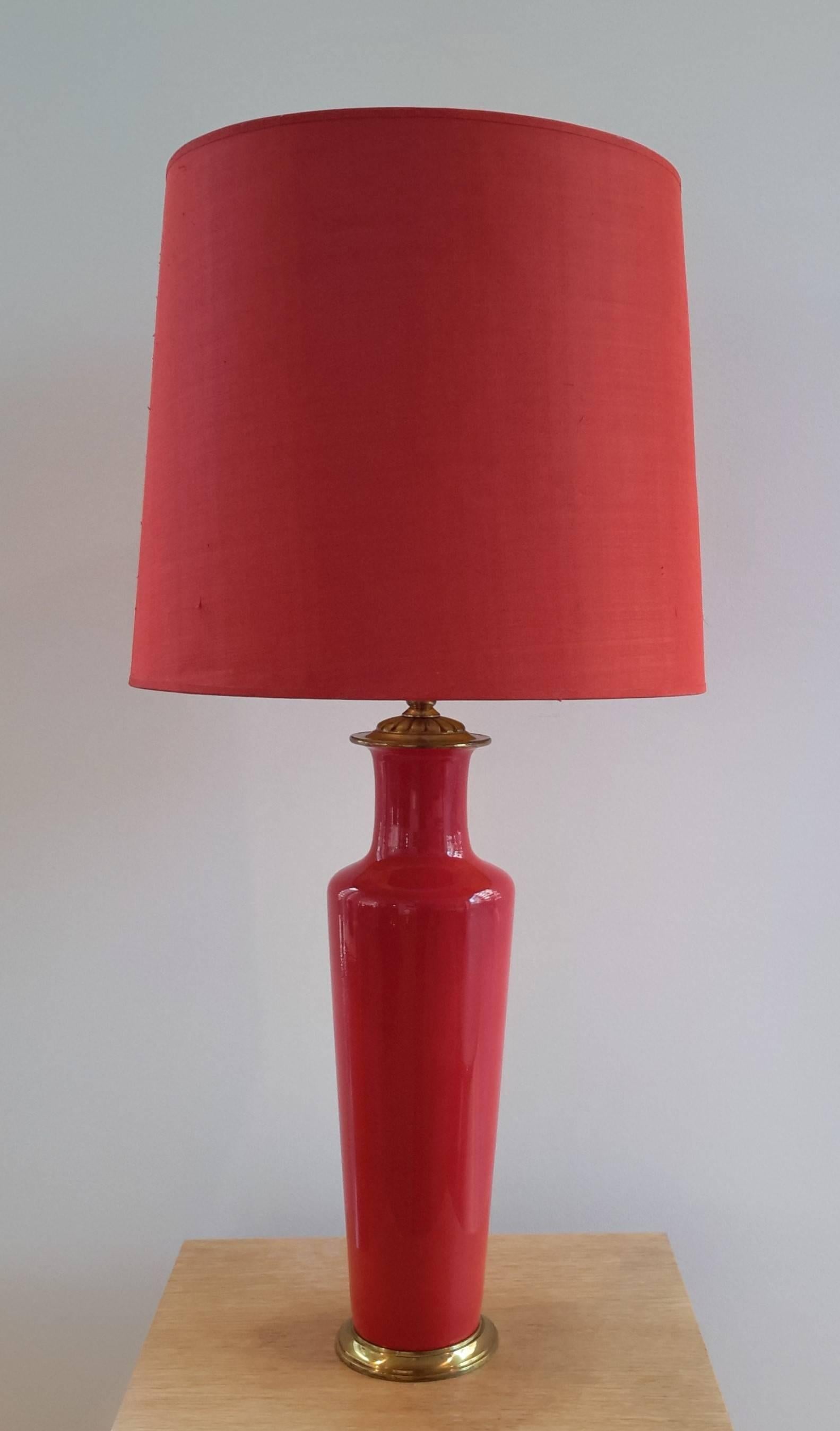 Mid-Century Modern VENINI, Table Lamp For Sale