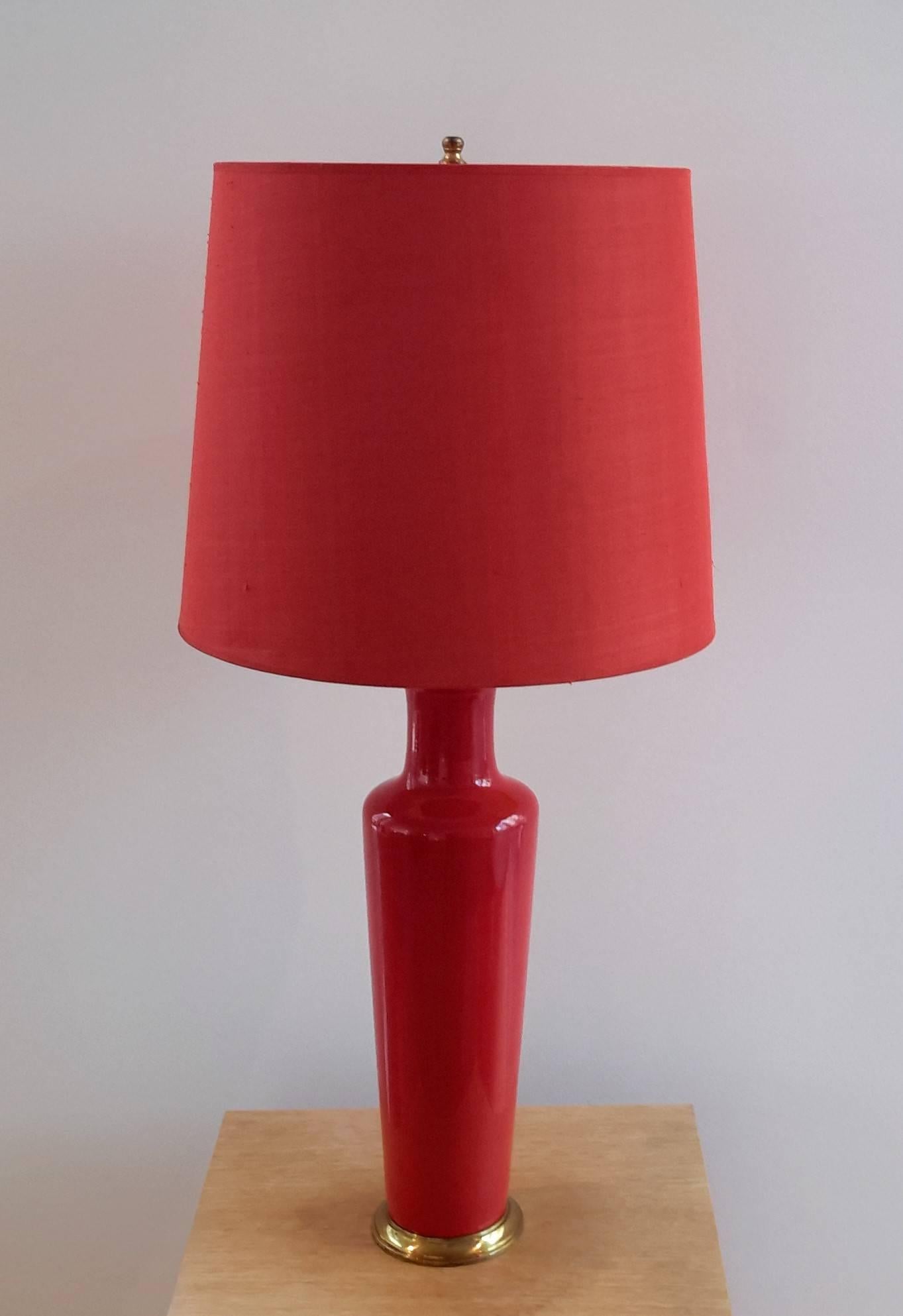 Italian VENINI, Table Lamp For Sale