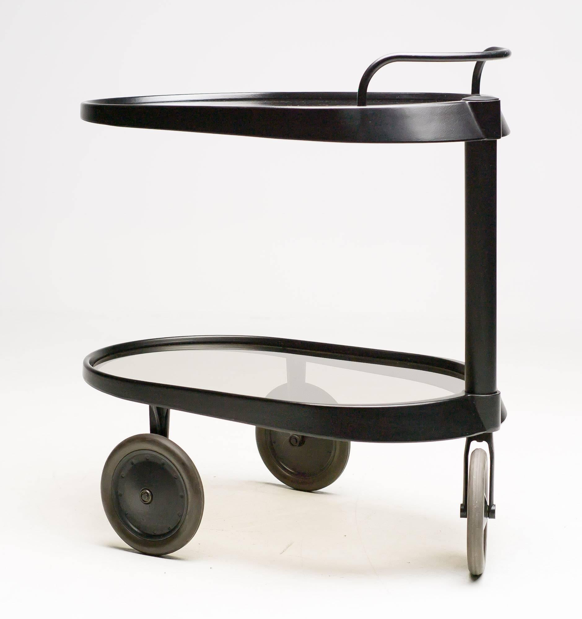 Modern Trolley Designed by Enzo Mari for Alessi in 1989 In Good Condition In Dronten, NL