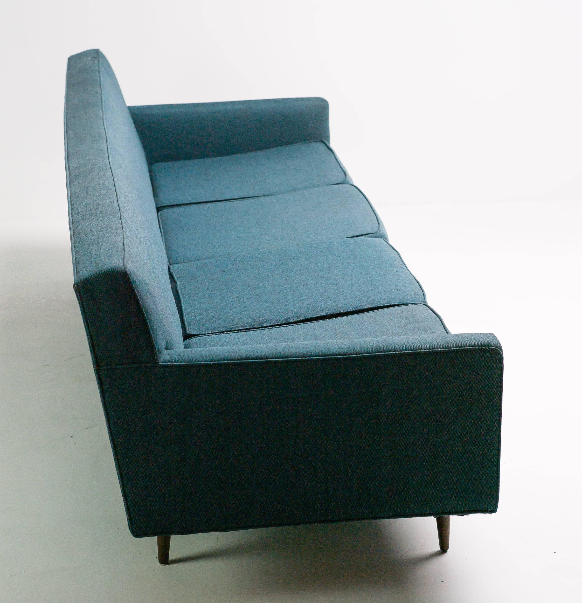 Elegant Early Four-Seat Sofa by Milo Baughman for Thayer Coggin In Good Condition In Dronten, NL