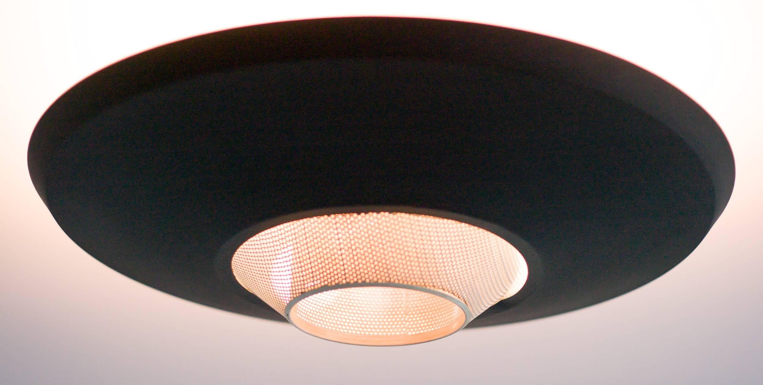 Philips Ceiling Lamp by Louis Kalff In Good Condition In Dronten, NL