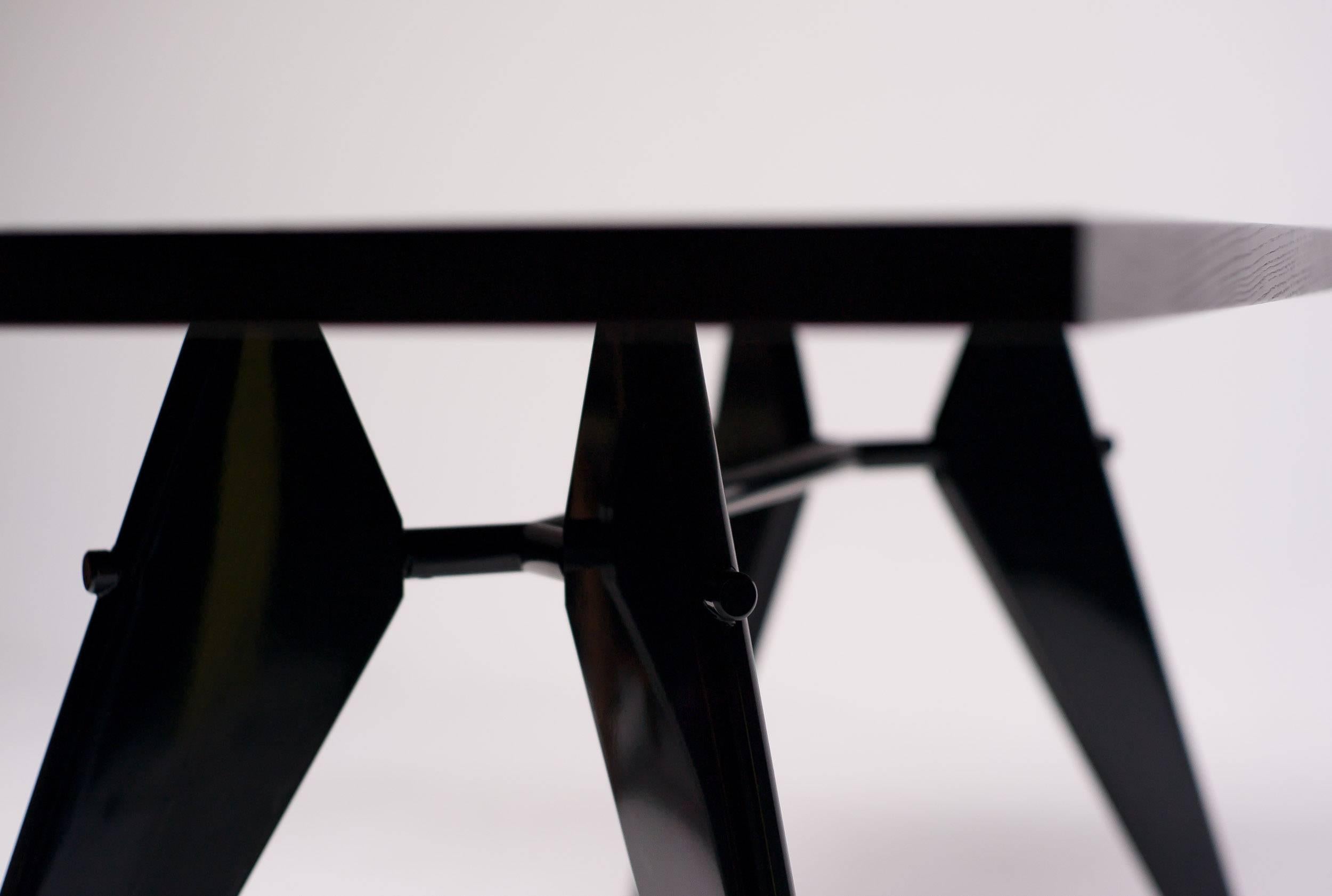 Mid-Century Modern Prouvé EM Table by Vitra