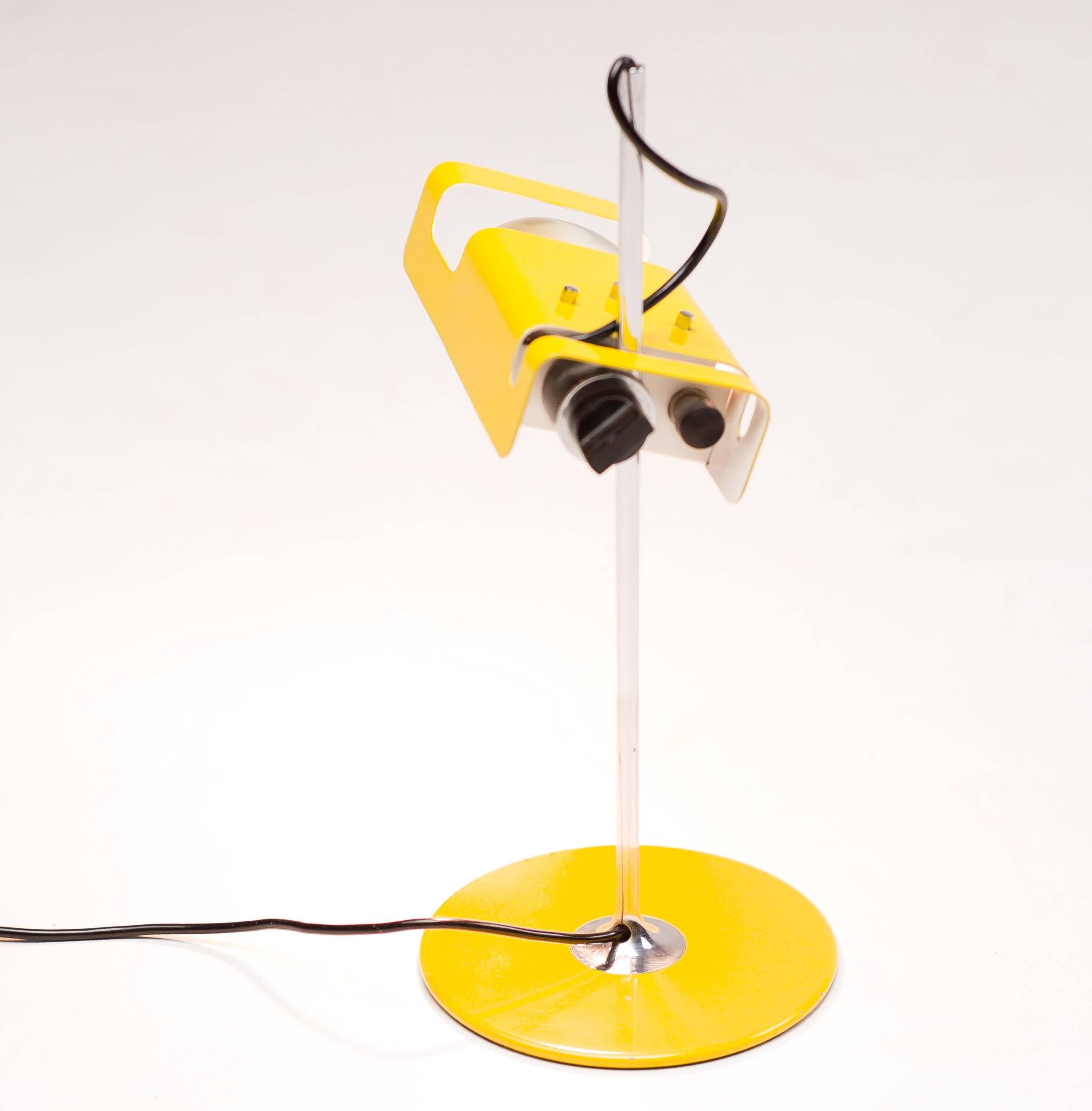 Enameled Joe Colombo 291 Spider Desk Lamp for O-Luce