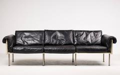 Ateljee Three-Seat Sofa by Yrjö Kukkapuro, Finland
