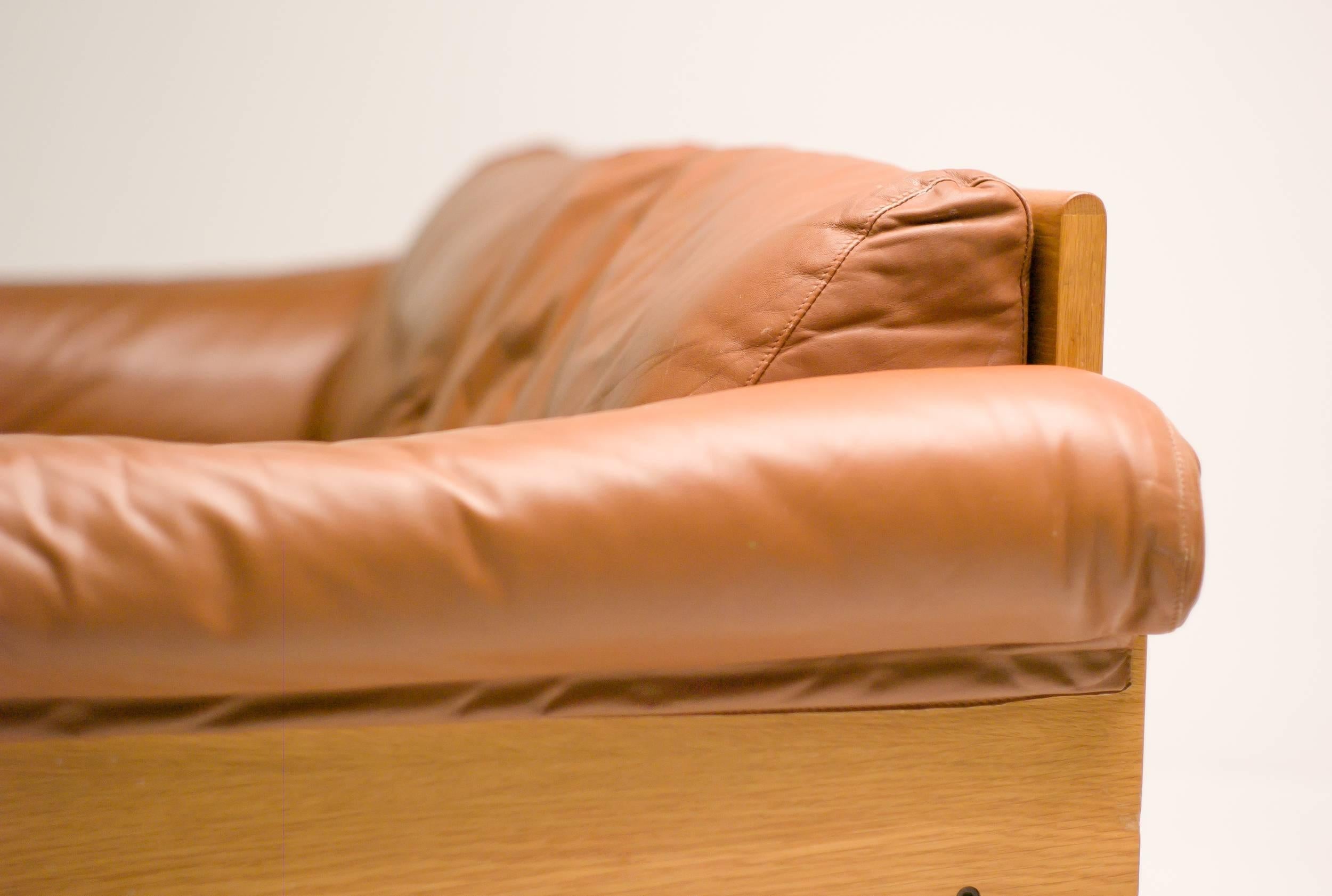 Finnish Ateljee Two-Seat Sofa by Yrjö Kukkapuro Finland