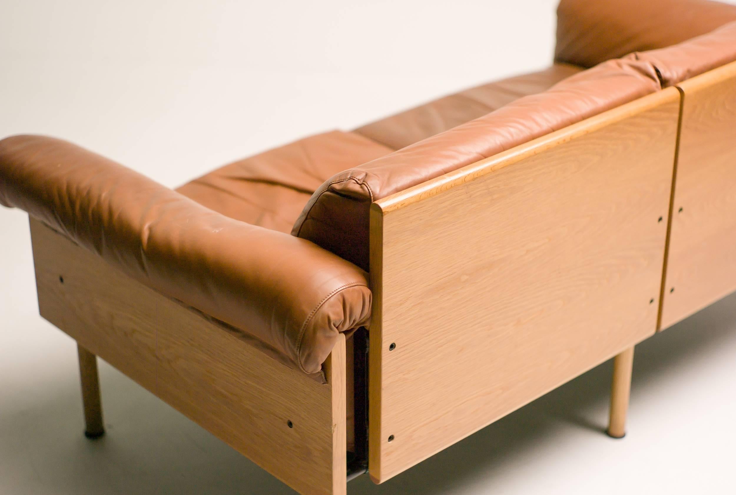 Enameled Ateljee Two-Seat Sofa by Yrjö Kukkapuro Finland