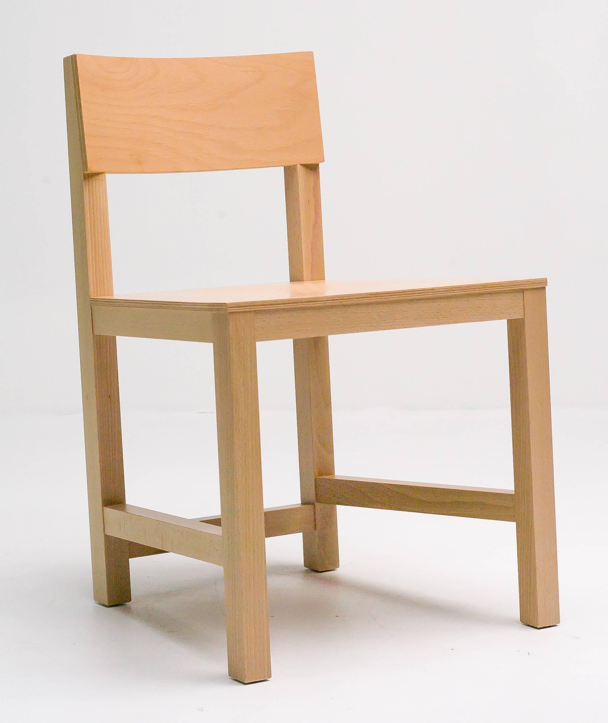 AVL Shaker chair by Joep van Lieshout in ash.
Early Dutch production, brand marked. Priced individually.

