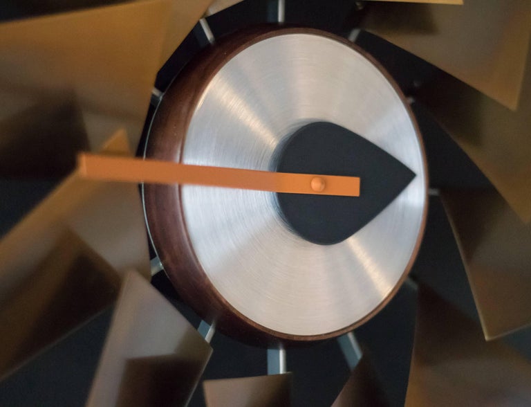 Nelson Turbine Clock at 1stDibs