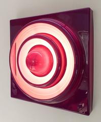 Verner Panton Purple Ring Lamp for Vitra